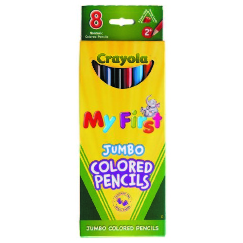 Pencil Crayola Full Length My First Pencil 684111 Pack 8