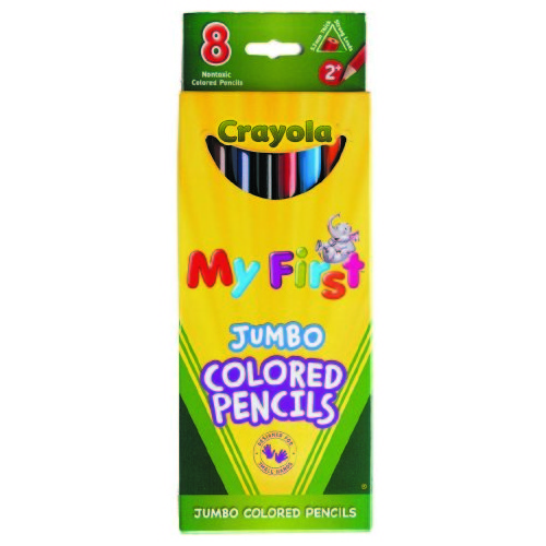 Pencil Crayola Full Length My First Pencil 684111 Pack 8