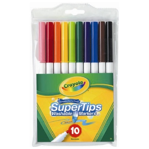 Marker Crayola Super Tip 585010 - pack 10 