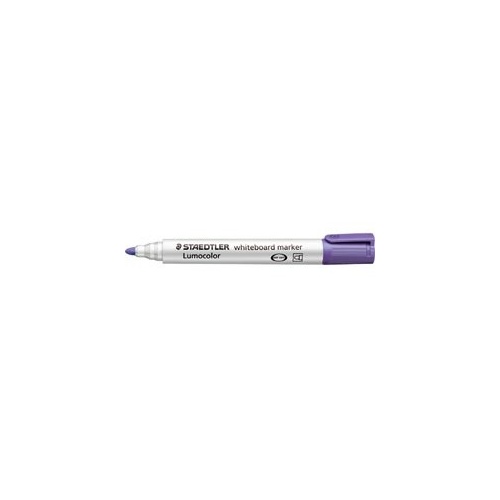 Whiteboard Marker Staedtler 351 Bullet Violet Box 10 bullet tipped 3516