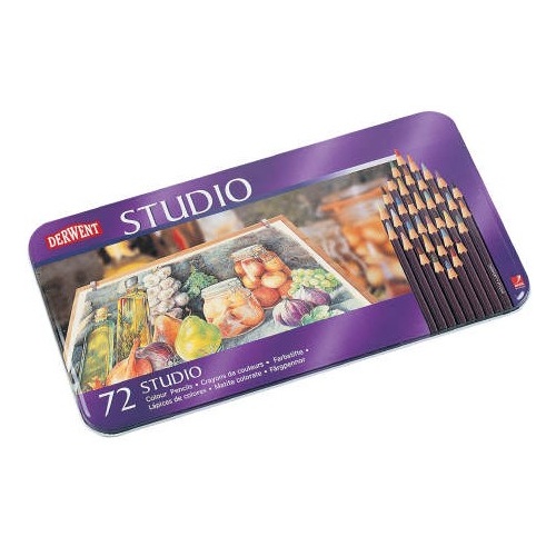 Pencils Coloured Pencils Derwent Studio R32200 - pack 72