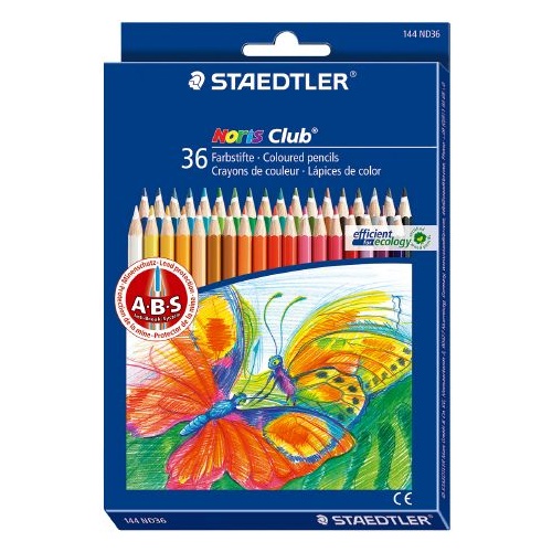 Pencil Staedtler Noris Club 144ND36 Coloured Pack 36