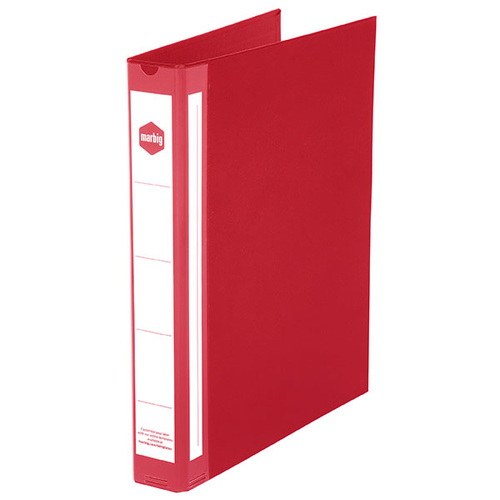 Ringbinder A4 2/26/D Deluxe Marbig Red  5072003 