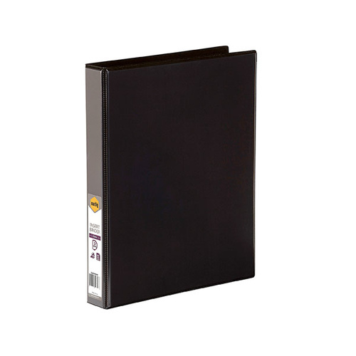 Insert Binder A4 3/26/D Clearview Marbig Black 5403002