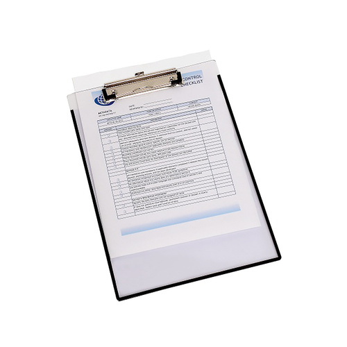 Clipboard A4 Clear Insertable can insert paper between front and back - 4320012 