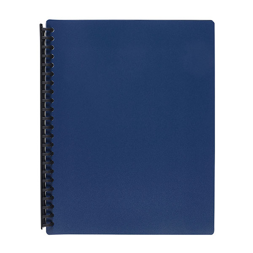 Display Book  A4 20 Marbig Pocket 2007027 Dark Blue