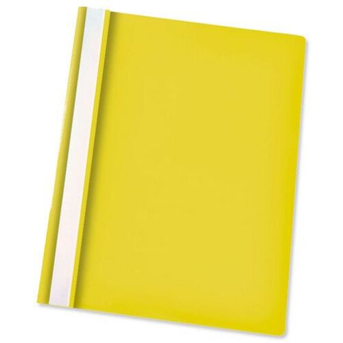 Flat File A4 Marbig 1001005 Yellow Pack 10 Clear Front 