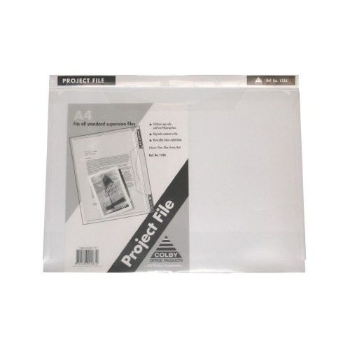 Project File A4 Colby 152A Clear holds 50 sheets