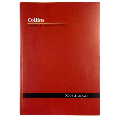 Account Book Collins A60 Double Ledger 10330