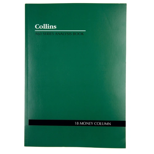 Account Book Collins A60 18 Money Column 10318