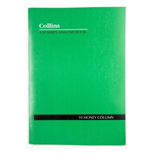 Account Book Collins A24 10 Money Column 10210
