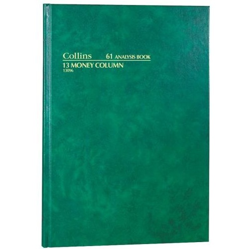 Analysis Book Collins 61 13 Money Column 13096