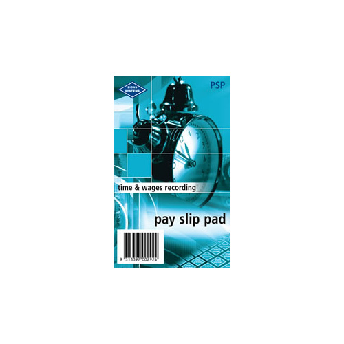 Pay Slip Pad Zions PSP - pack 10  Size: 165mm x 90mm