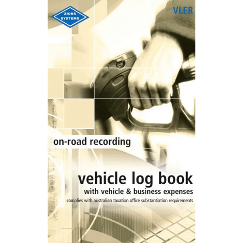 Log Books Zions Pocket Vehicle and Expenses Record Book VLER 180x110mm