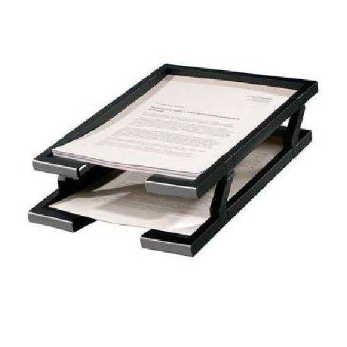 Desk tray 2 tier BLACK only Workspace I363  Workspace Document Tray (2 Tier Set)  Code: I 363