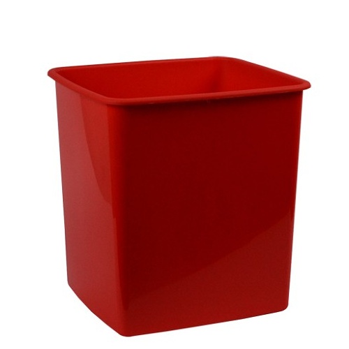 Rubbish Bin Plastic 15 Litre Italplast I80 Red