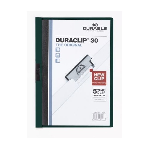 File Duraclip A4 Dark Green 3mm 220032