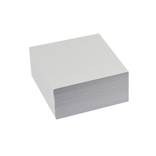 Memo Cube Refill White Paper Italplast I130PR - each 