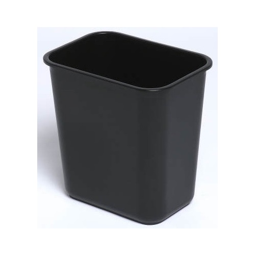 Waste Bin 12 litre Plastic 100% Recycled ENVIRO Black Marbig 86370 - each 