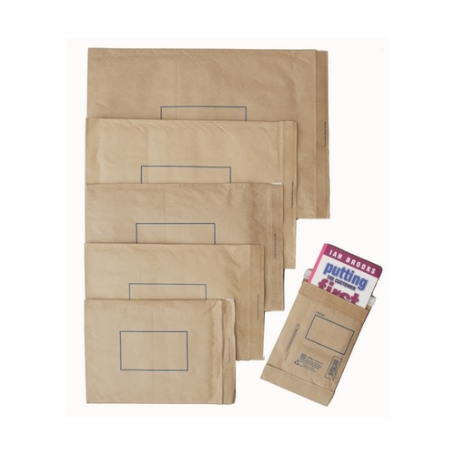 Envelopes Padded Jiffy P2 215mm x 280mm Size 2 - each 