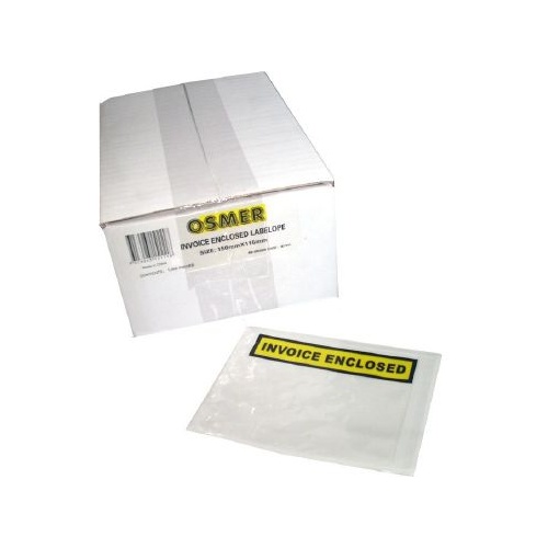 Labelopes Invoice Enclosed 115x153mm - box 1000 