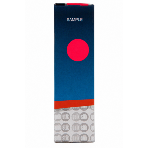 Label  Esselte Dots 14mm Fluoro Red box 700 Permanent MC14 Dispenser pack #80103CPFR