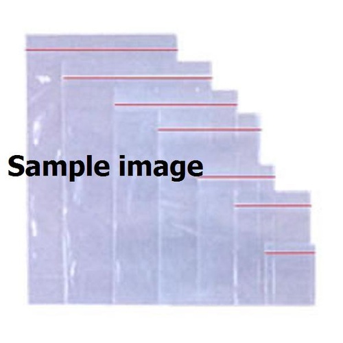 Zip Lock Bags 150x230mm Satty 40um - pack 100 