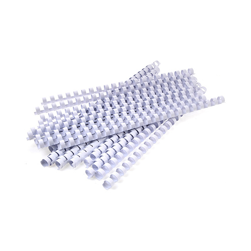 Binding Coil 21 loop Plastic 12mm White Box 100 Rexel 45550
