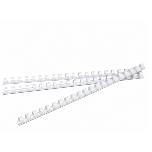 Binding Coil 21 loop Plastic 16mm White Box 100 Rexel 45570 Bind Capacity 120 sheets