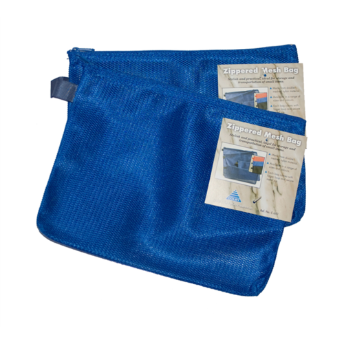Mesh bag Pencil Case A5 Zippered Colby C642A5 Blue Pencil Case