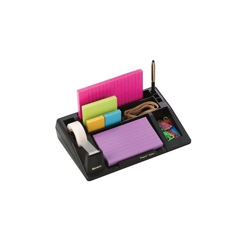 Desk Organiser C61 Sp Black 3m Post It 0412783