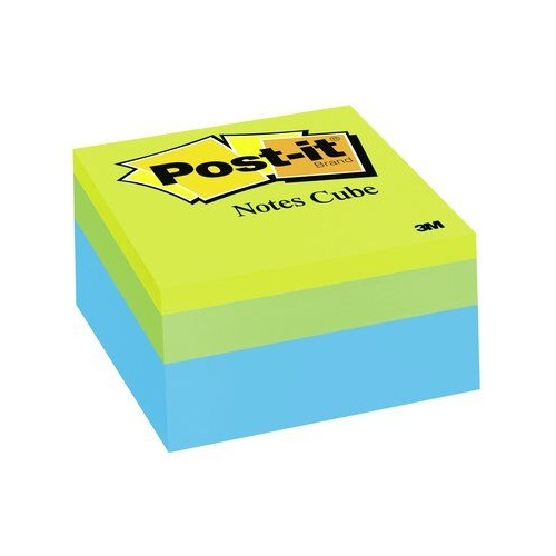 Post it Note 76x76mm 2054-PP 400 sheets Original Adhesive GREEN WAVE 70005249241