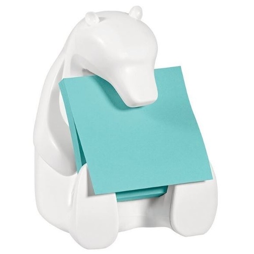 Post It Note 3M Pop Up Dispenser White Polar Bear-330 R330