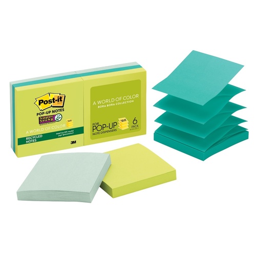 Post it Note POP UP 76x76 x 6 R330-6SST Bora Bora 
