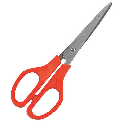Scissors 210mm Orange Handle  975476 Marbig 