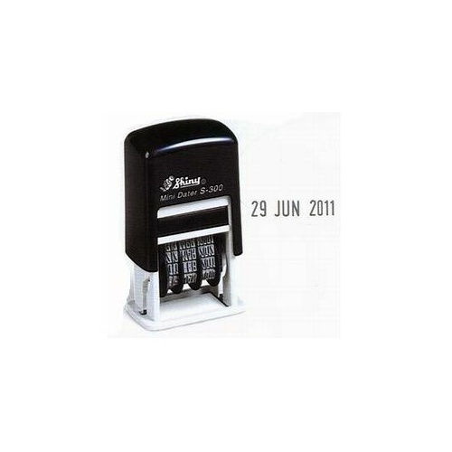 Stamper Dater 3mm S300 Shiny self inking 3mm numbers
