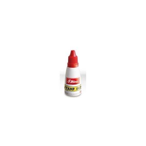 Ink for self-inking stamper 28ml Red S62 bottle Shiny and stamp pads