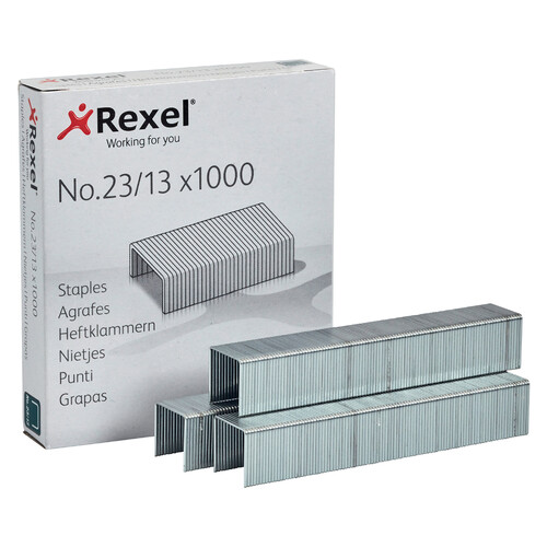 Staples SB35 23/13 13mm Rexel Pack 1000 Tacker 2101053