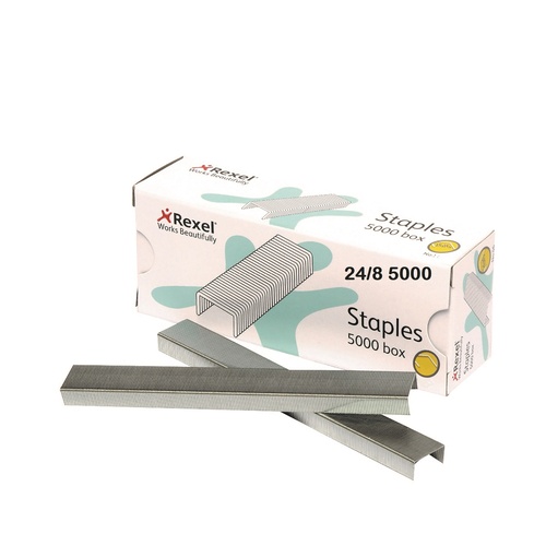 Staples 24/8 5000 No 18 Triton/Vulcan Rexel R06035 - box of 5000 