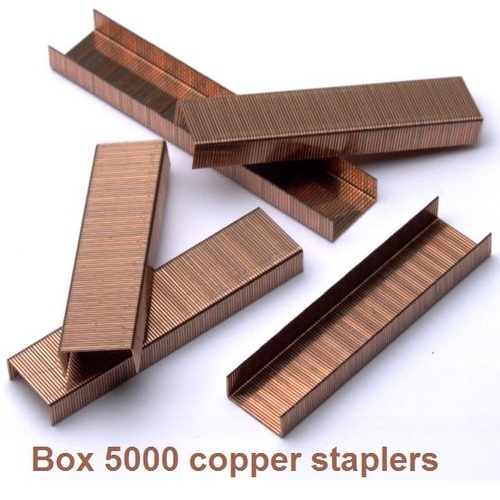 Staples 26/6 5000 No 56 Rexel COPPER - box 5000 
