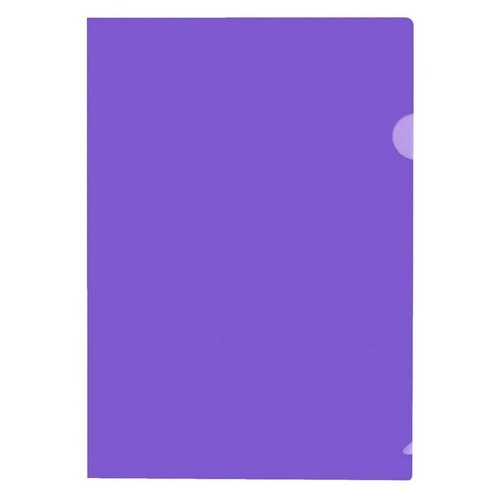 Letter File A4 Marbig Ultra PP Purple 2004319 Box 100