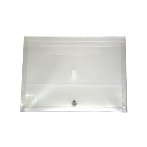 Polywally Wallet Colby A4 325A Clear 30mm gusset