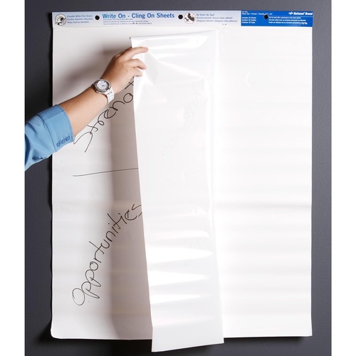 Whiteboard type Cling on Sheets 685x864 Write On Wipe off Avery 930101 - pack 35 