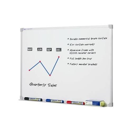 Whiteboard Penrite Premium 1500x1200mm QTPWP1509 NOT-Magnetic 