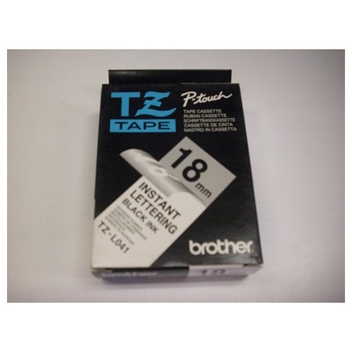 Brother TZ-L041 18mm x 8m Instant Lettering Tape TZL041