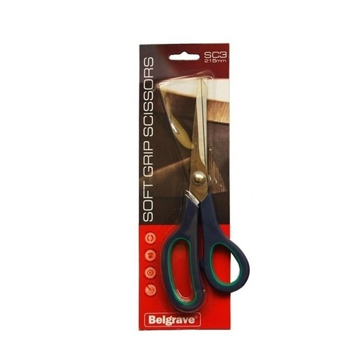 Scissors 215mm Belgrave Soft Grip Stainless Steel SC3
