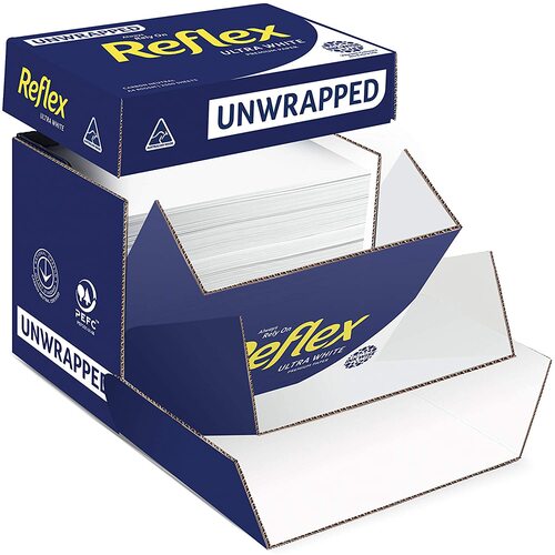  Copy Paper  A4 80gsm White box 2500 sheets Reflex bulk box no wrapping 2500 sheets 
