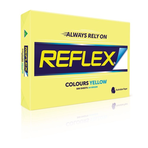 Copy paper Reflex  A4 80gsm Yellow Ream 500 #161398