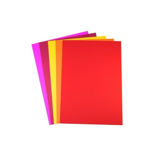 Paper A4 Quill XL 80gsm Office Assorted Hot Colours Pack 100 