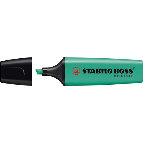 Highlighter Stabilo Boss Original Turquoise Box 10